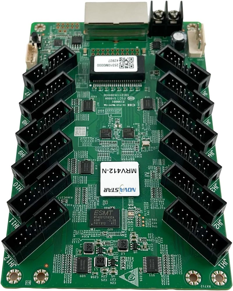 AzarPixel NovaStar MRV412-N Receiving Card Upgrade Version of MRV336 & Replacement MRV412 | High-Stability LED Display Controller with 512×512@60Hz PWM Support, HUB75E Interfaces, RGB Calibration, 3D - Image 2